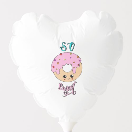 So Sweet doughnuts 2 June Jelly National Donut Day Balloon