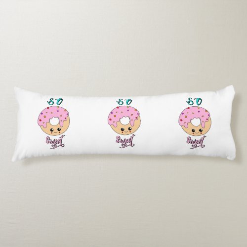 So Sweet doughnuts 2 June Jelly National Donut Day Body Pillow