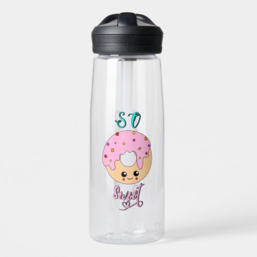 So Sweet doughnuts 2 June Jelly National Donut Day Water Bottle