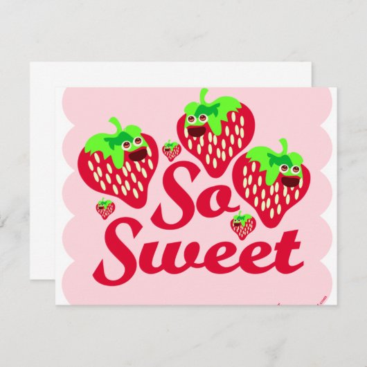 So Sweet Strawberries (Front/Back)