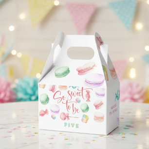 So sweet to be... kids birthday favor boxes