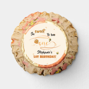 So Sweet To Bee One Cute Honey Bee 1st Birthday Reese's Peanut Butter Cups