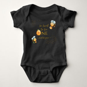 So Sweet To Bee One First Bee Birthday Baby Bodysuit