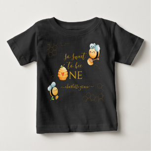 So Sweet To Bee One First Bee-Day Baby Bodysuit