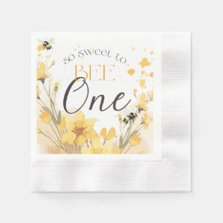 So Sweet to Bee One Napkins