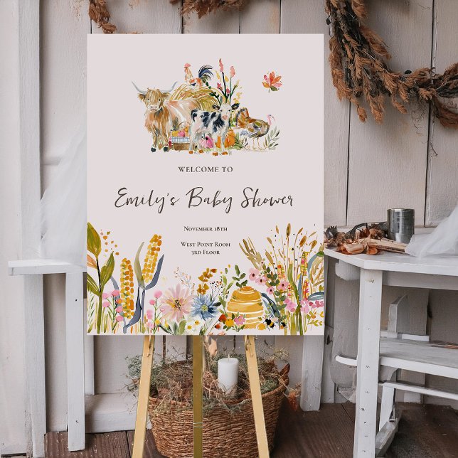 So Thankful for You | Fall Baby Shower Welcome Foam Board (Creator Uploaded)