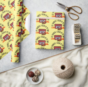 "So Thankful I Gochu By My Side" Korean Gochujang Wrapping Paper