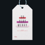 SO VERY MERRY bright holiday christmas Gift Tags<br><div class="desc">SO VERY MERRY bright holiday christmas Gift Tags</div>