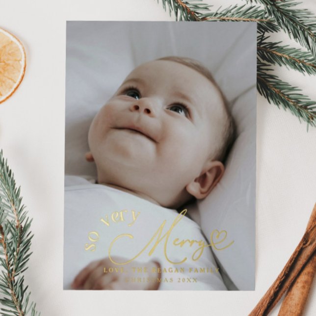 So Very Merry Holiday Birth Announcement (Creator Uploaded)
