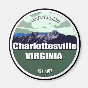 So Very Virginia Charlottesville Magnet