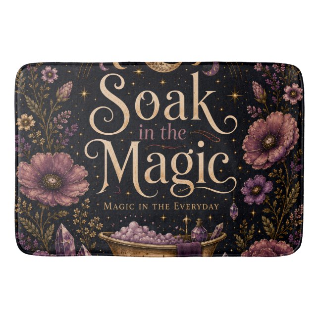 Soak in the Magic Bath Mat (Front)