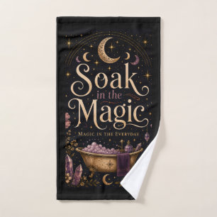 Soak in the Magic  Bath Towel Set