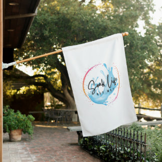 Soak Life Outdoor Flag