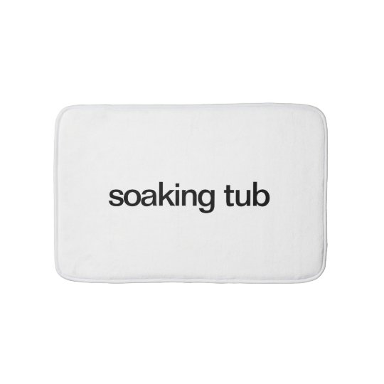 Soaking Tub Bath Mat | Zazzle.com