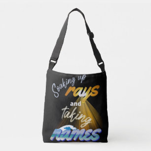 Soaking Up Rays and Taking Names Summertime Crossbody Bag