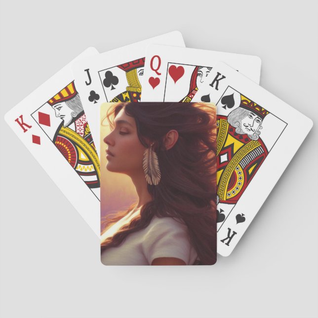 Soaking up the Sun Poker Cards (Back)