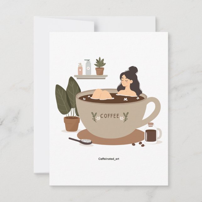 Soaking up with some coffee (Front)