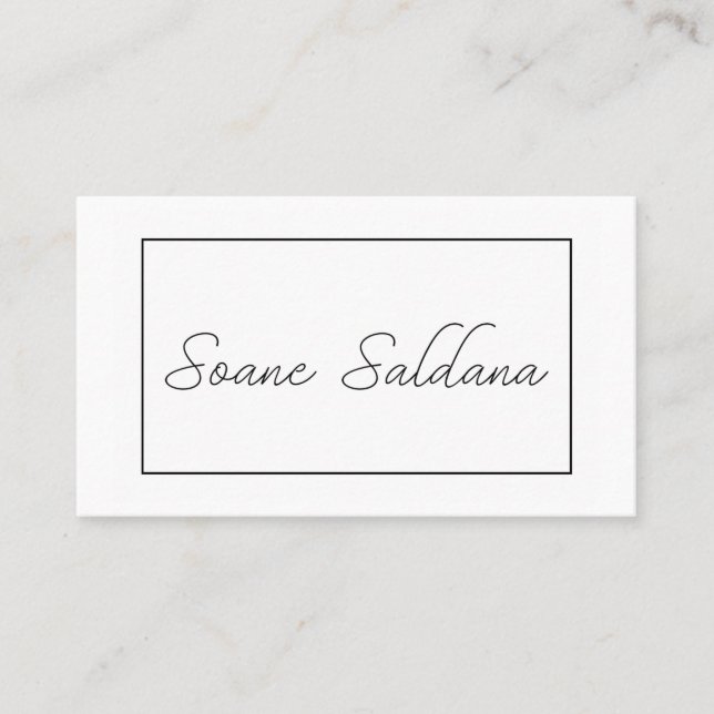 Soanne Saldana Business Card (Front)