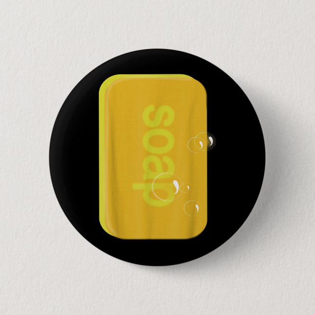 Soap bar Last Minute Funny Halloween Costume Button (Front)