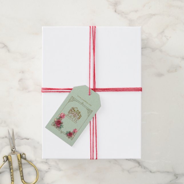 SOAP & BATH ~ Gift-/ Price Tag (With Twine)
