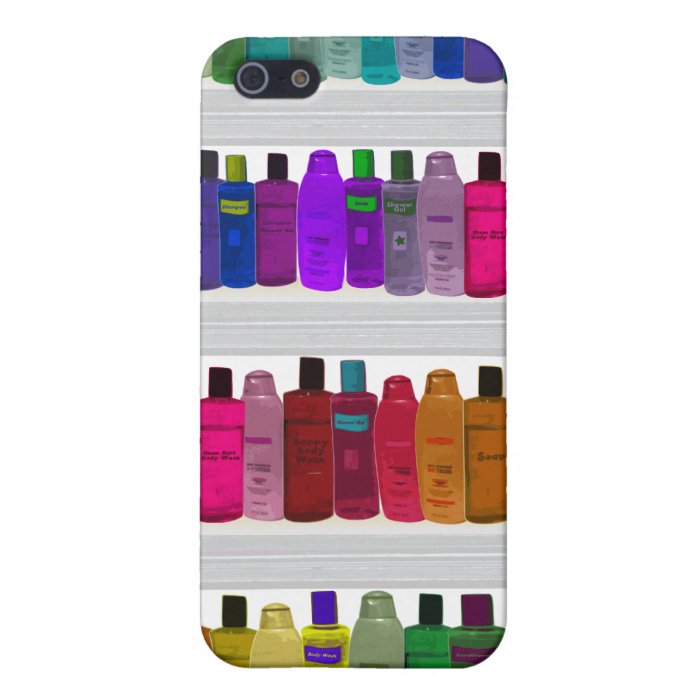 Soap Bottle Rainbow   for bathrooms, salons etc iPhone 5 Case