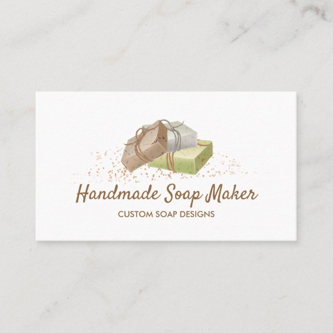 Soap Brand Homemade Business Card