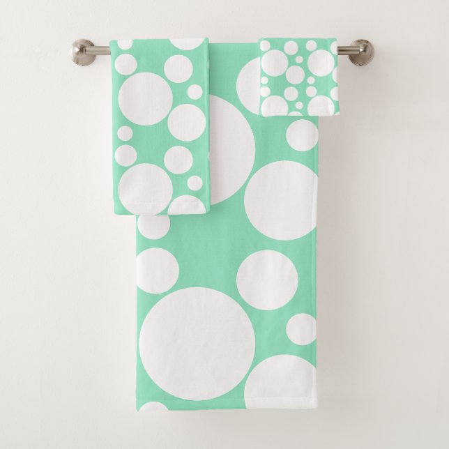 Soap Bubbles  Bath Towel Set (Insitu)