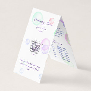 Soap Bubbles Business Card