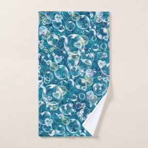 Soap Bubbles Hand Towel