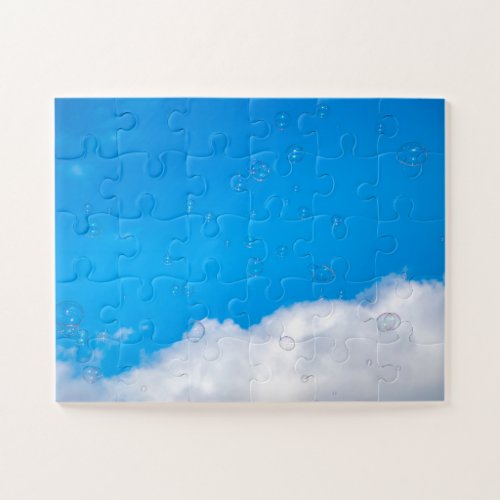 Soap bubbles jigsaw puzzle