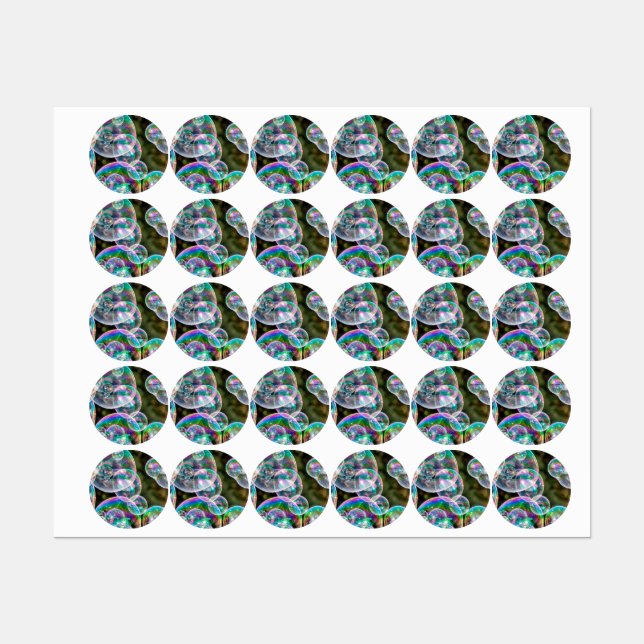 Soap bubbles labels (Sheet)
