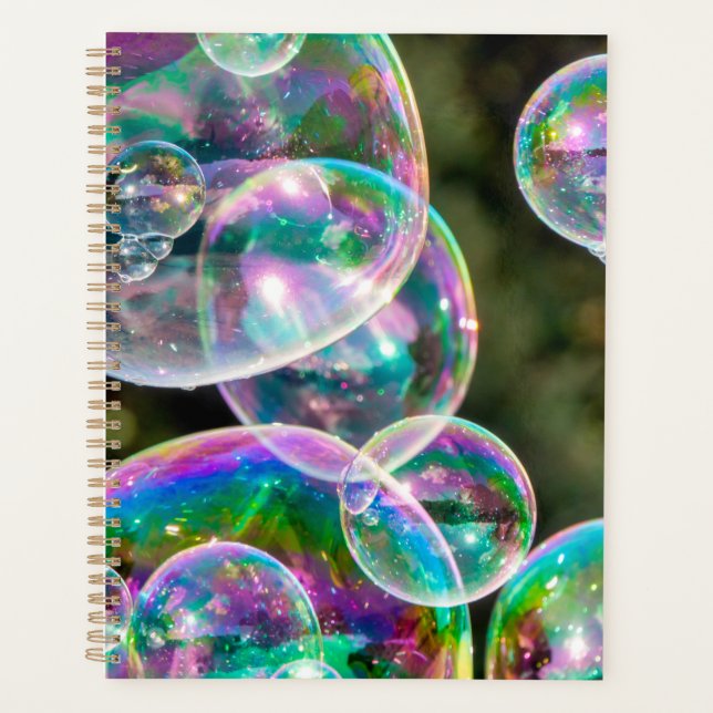 Soap bubbles planner (Front)