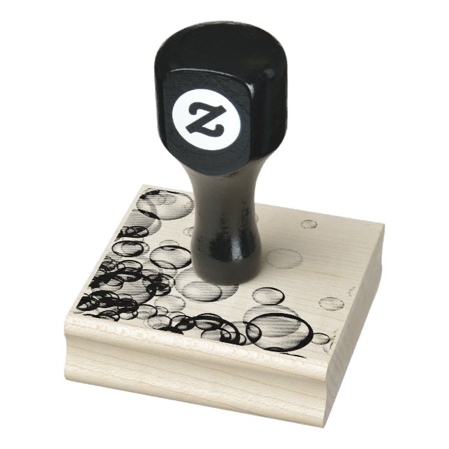 Soap Bubbles Rubber Stamp (Stamp)