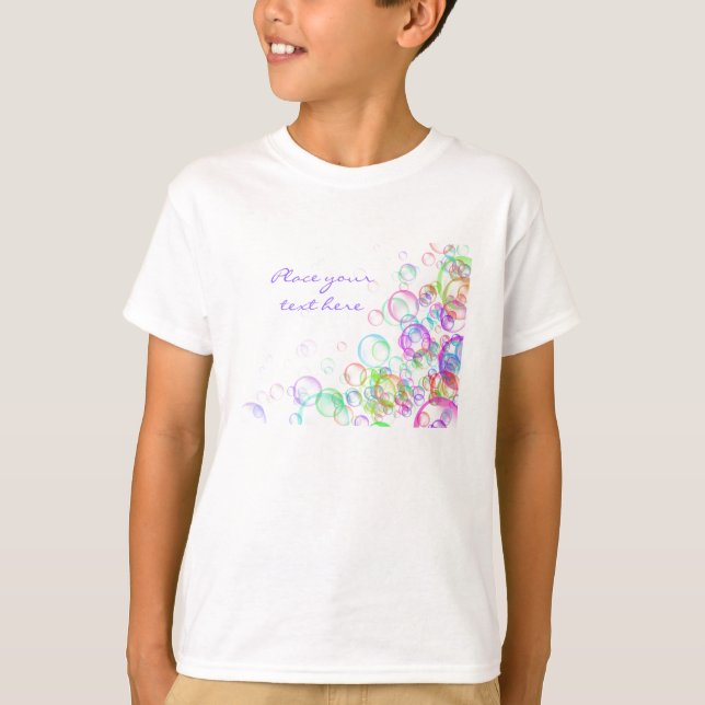 Soap Bubbles T-Shirt (Front)