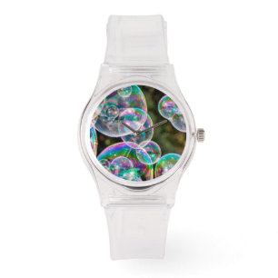 Soap bubbles watch