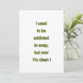 Soap funny text (Standing Front)