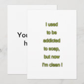 Soap funny text (Front/Back)