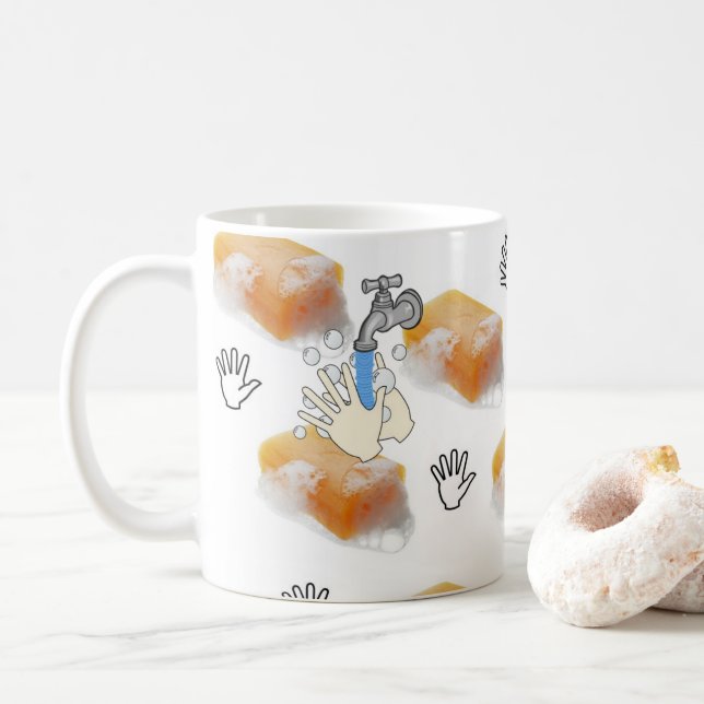 Soap Hand Washing Mug (With Donut)