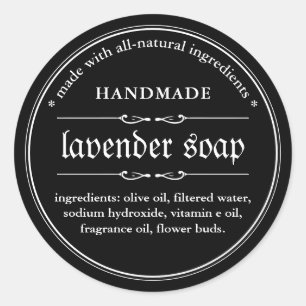 Soap Label Packaging Design