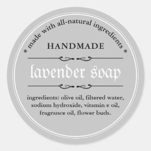 Soap Label Packaging Design
