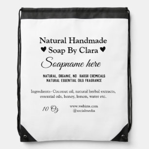 soap name weight website ingredients details text drawstring bag