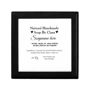 soap name weight website ingredients details text gift box