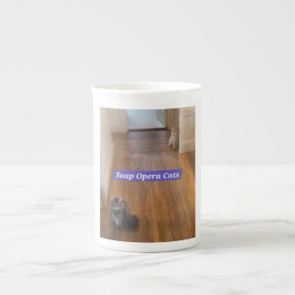 Soap Opera Cats Coffee Cup