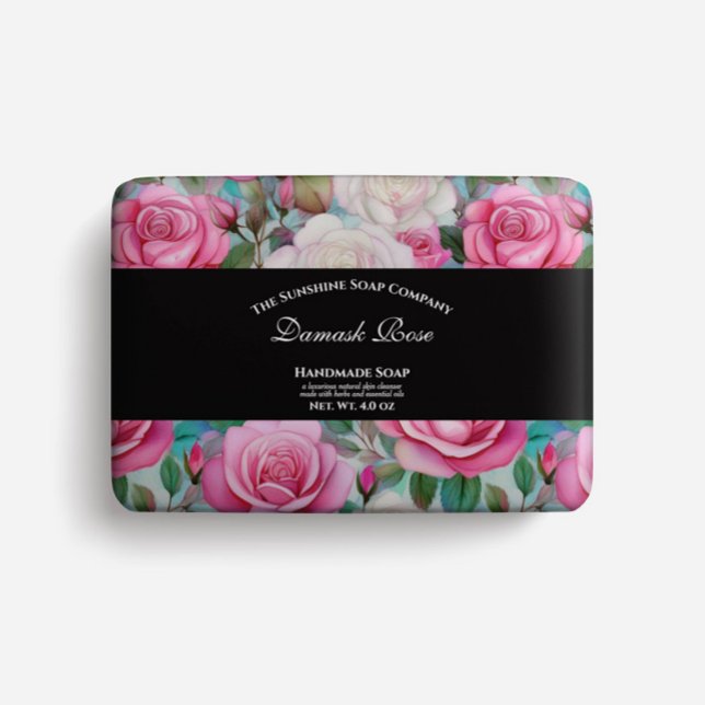 Soap Packaging Paper - watercolor pink roses (Creator Uploaded)