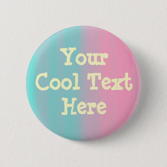Soap - Template Pinback Button (Front)