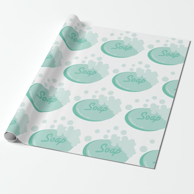 Soap Wrapping Paper (Unrolled)