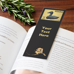 Soapstone Eider - Alaska Postage Bookmarks