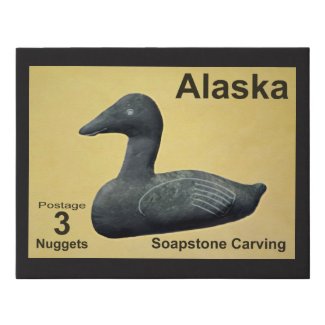 Soapstone Eider - Alaska Postage