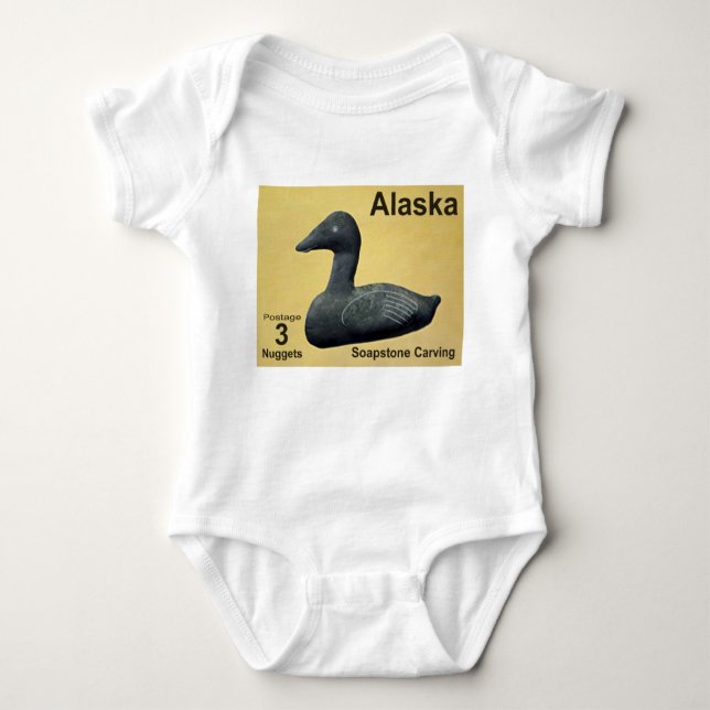 Soapstone Eider Baby Bodysuit (Front)