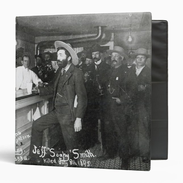 Soapy Smith's Saloon Bar 3 Ring Binder (Front/Inside)
